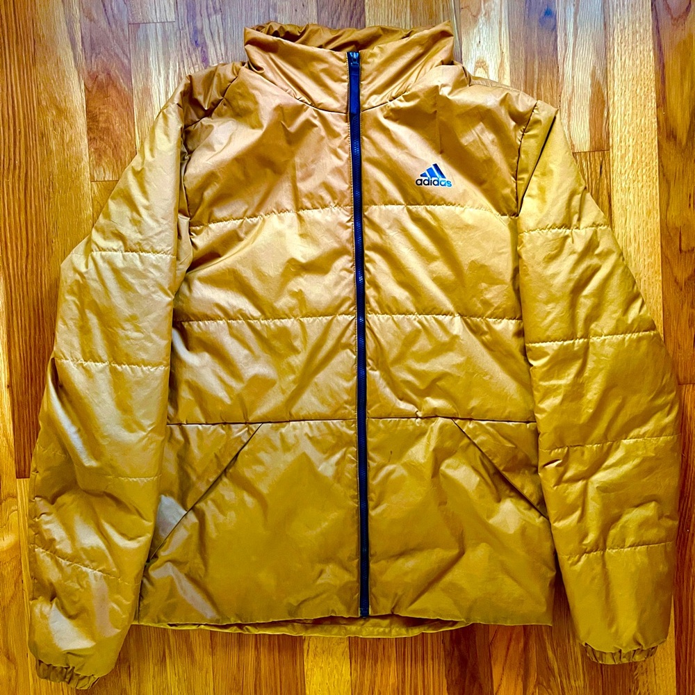 Adidas Men’s 3-Stripe Insulated Jacket - Size Medium